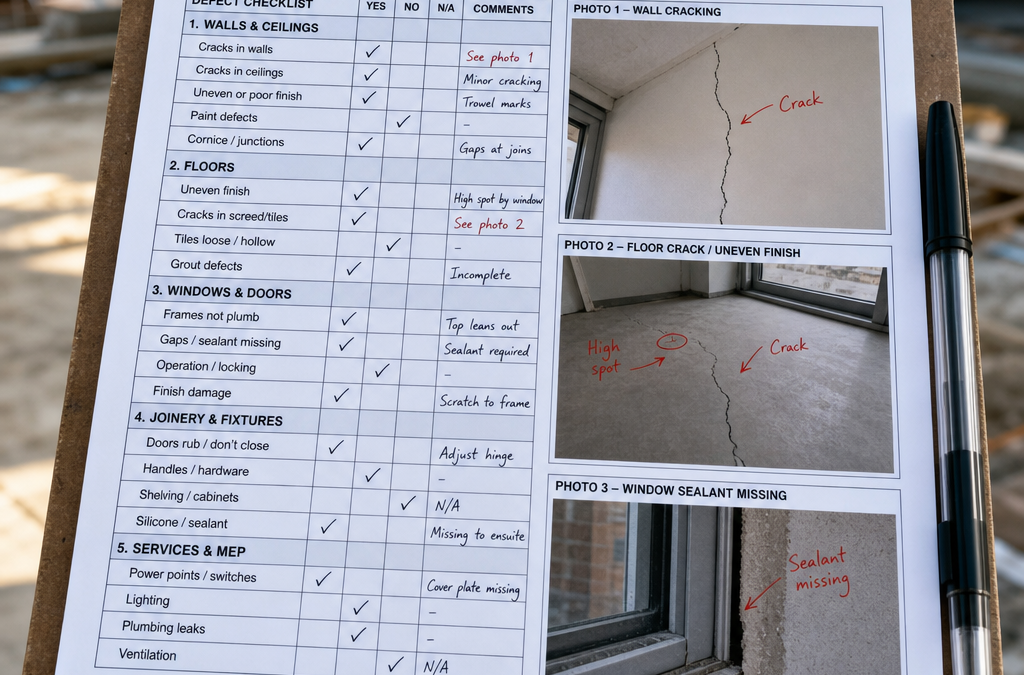 Builder Defect Reports: Boost Subcontractor Performance
